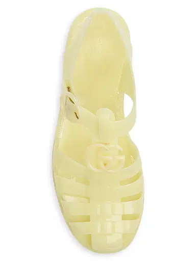 Gucci Women's Cut-Out Jelly Fisherman Sandals - Orange - Size 11 | Thumbnail 4 Gucci Women's Cut-Out Jelly Fisherman Sandals - Orange - Size 11 | Thumbnail 4