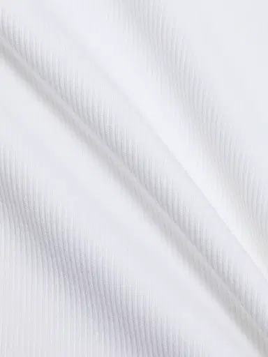 Veronica Beard Women's Britney Puff Shoulder Rib-Knit Top - White | Thumbnail 7
