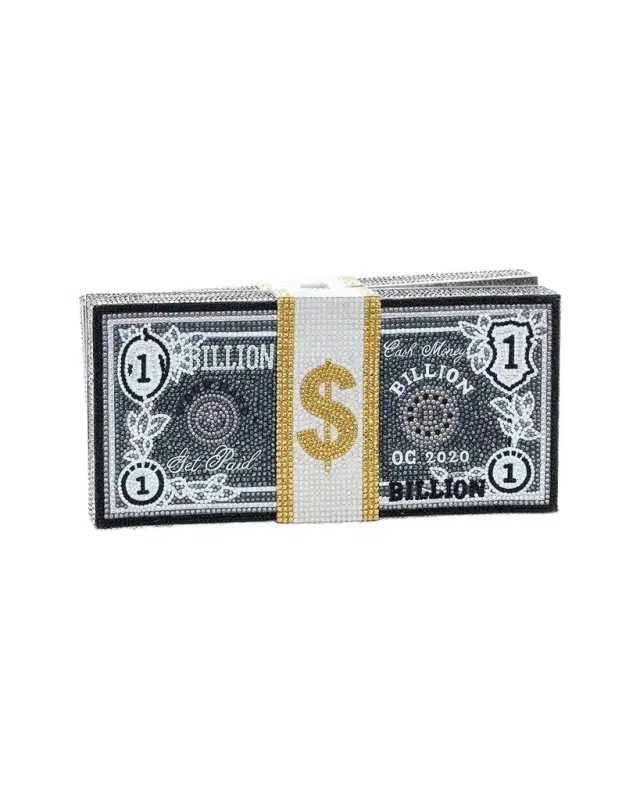 Judith Leiber Couture Stack Of Cash Billions Clutch Bag