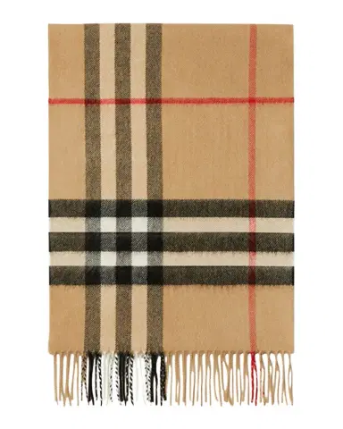 Burberry Giant Check Cashmere Scarf | Thumbnail 1 Burberry Giant Check Cashmere Scarf | Thumbnail 1