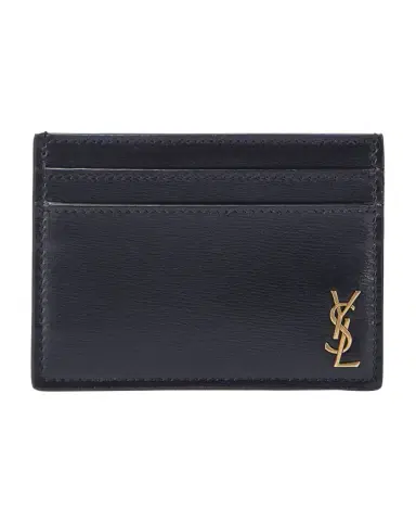 Saint Laurent Men's YSL Monogram Card Case | Thumbnail 1 Saint Laurent Men's YSL Monogram Card Case | Thumbnail 1