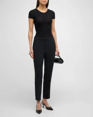 Giorgio Armani Scoop-Neck Short-Sleeve Tee | Thumbnail 2 Giorgio Armani Scoop-Neck Short-Sleeve Tee | Thumbnail 2