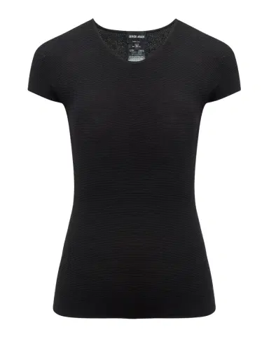 Giorgio Armani Scoop-Neck Short-Sleeve Tee | Thumbnail 1 Giorgio Armani Scoop-Neck Short-Sleeve Tee | Thumbnail 1
