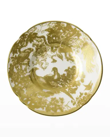 Royal Crown Derby Aves Gold Coffee Saucer | Thumbnail 1