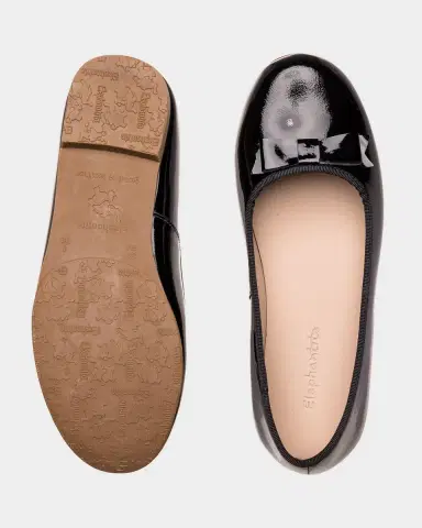 Elephantito Girl's Camille Metallic Leather Flats, Toddler/Kids | Thumbnail 2