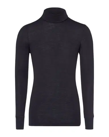 Hanro Men's Woolen Silk Turtleneck Shirt | Thumbnail 1