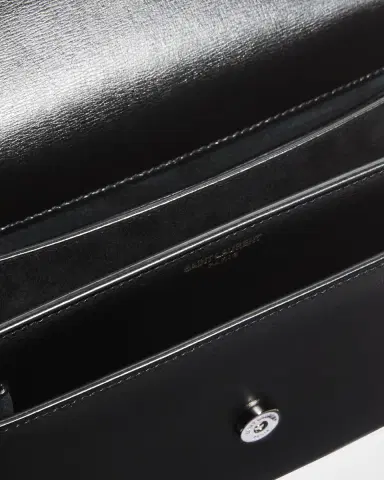 Saint Laurent Sunset Medium YSL Shoulder Bag in Smooth Leather | Thumbnail 2