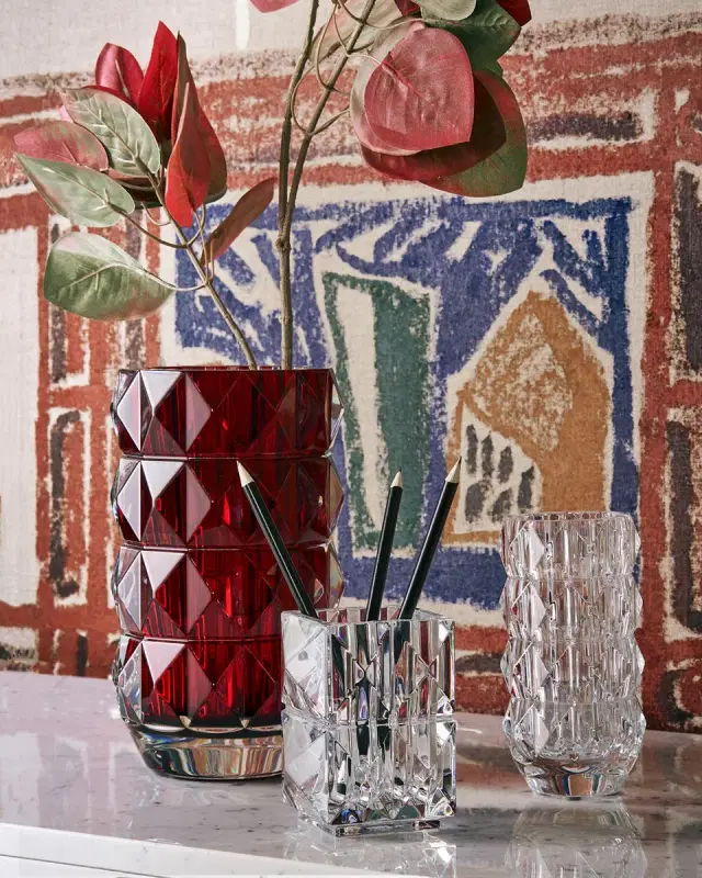 Baccarat Small Louxor Round Vase