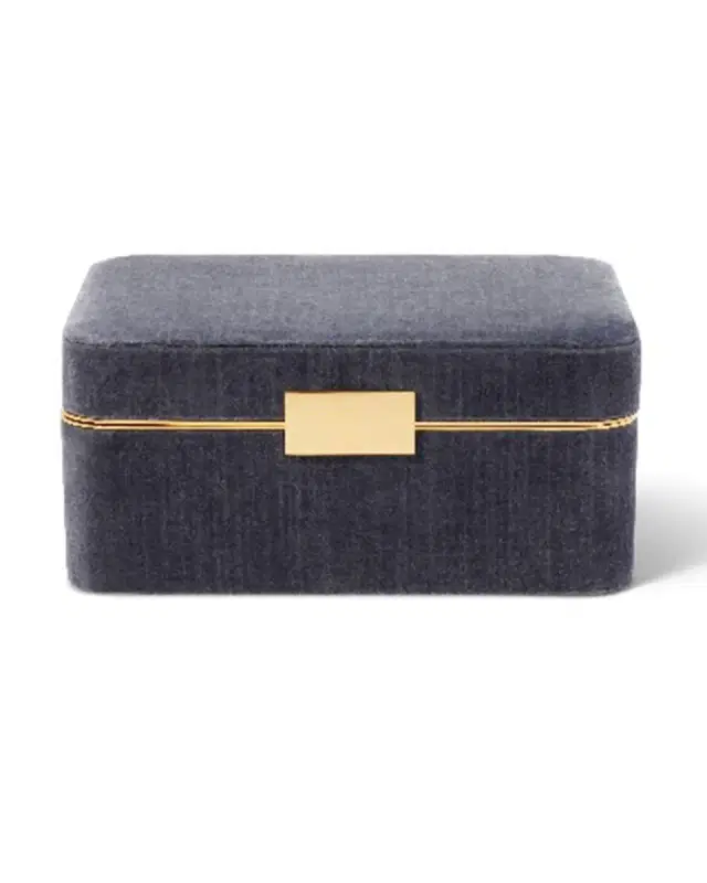 Beauvais Velvet Jewelry Box