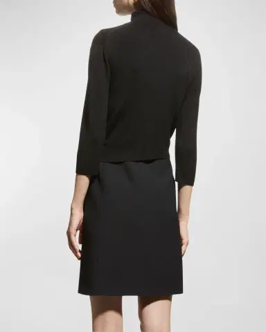 Lafayette 148 New York Cropped Open-Front Cardigan | Thumbnail 6 Lafayette 148 New York Cropped Open-Front Cardigan | Thumbnail 6