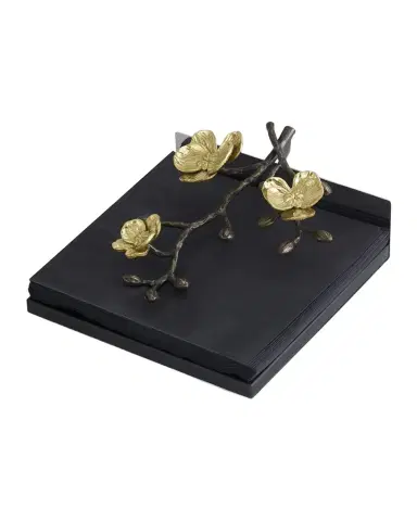 Michael Aram Gold Orchid Dinner Napkin Holder | Thumbnail 1