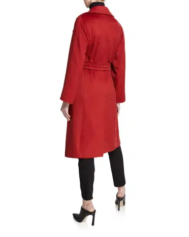 Max Mara Manuela Camel Hair Belted Wrap Coat | Thumbnail 3 Max Mara Manuela Camel Hair Belted Wrap Coat | Thumbnail 3