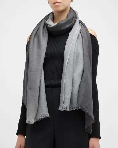 Sofia Cashmere Cashmere Ombre Scarf | Thumbnail 2