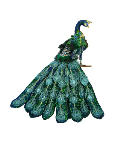 Mark Roberts Jeweled Peacock Collectible Figurine | Thumbnail 2 Mark Roberts Jeweled Peacock Collectible Figurine | Thumbnail 2