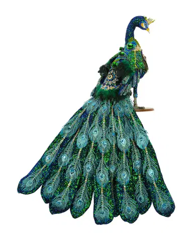 Mark Roberts Jeweled Peacock Collectible Figurine | Thumbnail 1 Mark Roberts Jeweled Peacock Collectible Figurine | Thumbnail 1