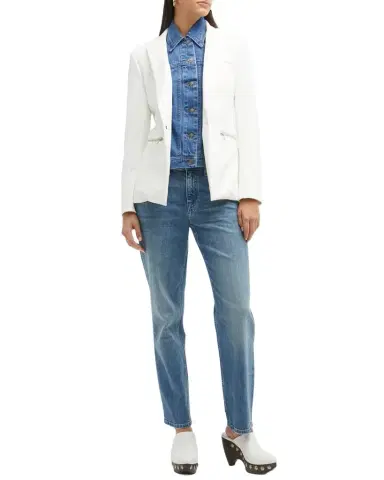 Veronica Beard Slate Denim Dickey | Thumbnail 1 Veronica Beard Slate Denim Dickey | Thumbnail 1