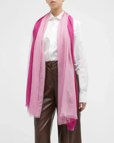 Sofia Cashmere Cashmere Ombre Scarf | Thumbnail 2