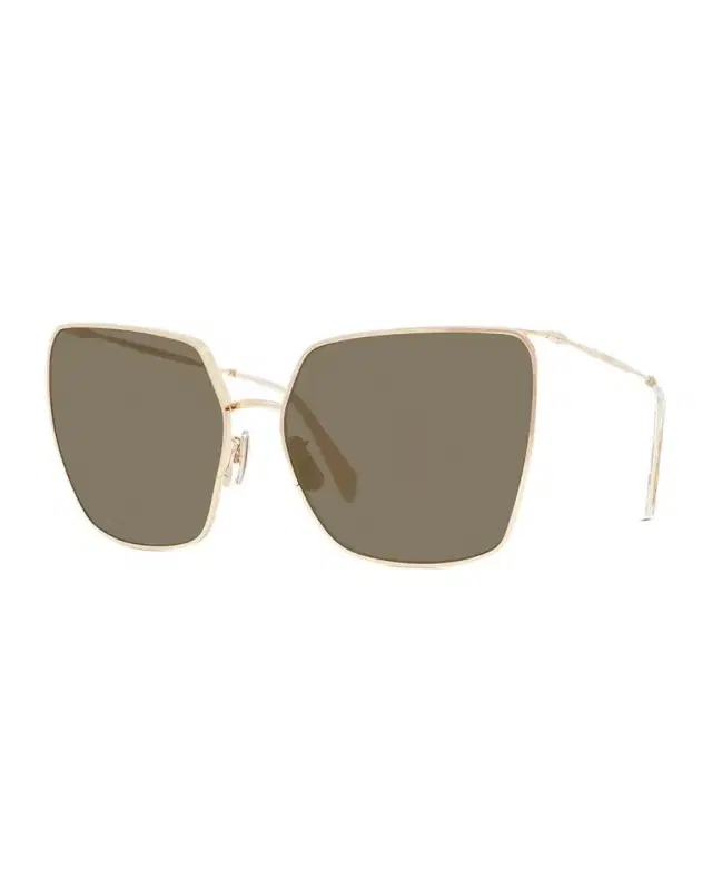 CELINE Cat-Eye Metal Sunglasses