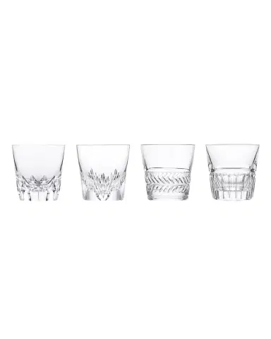 Saint Louis Crystal Versailles King Louis Double Old Fashioned Glasses, Set of 4 | Thumbnail 1 Saint Louis Crystal Versailles King Louis Double Old Fashioned Glasses, Set of 4 | Thumbnail 1