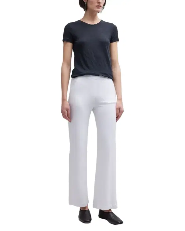 Majestic Filatures Stretch Linen Crewneck Tee