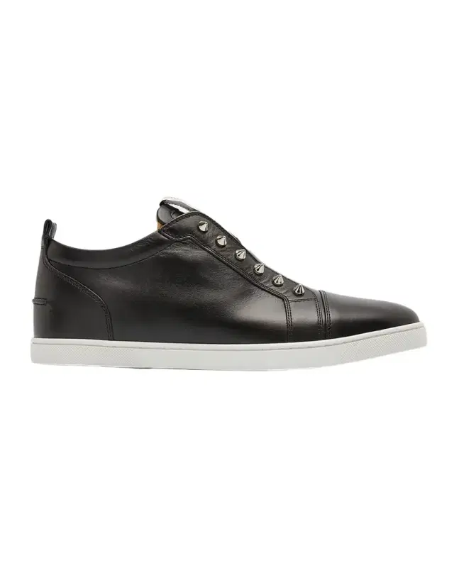 Men's F. A.V. Fique A Vontade Spiked Leather Slip-On Sneakers Men's F. A.V. Fique A Vontade Spiked Leather Slip-On Sneakers