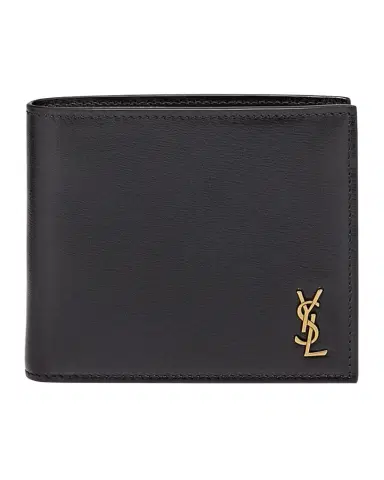 Saint Laurent Men 's YSL East-West Logo Bi-Fold Wallet | Thumbnail 1 Saint Laurent Men 's YSL East-West Logo Bi-Fold Wallet | Thumbnail 1