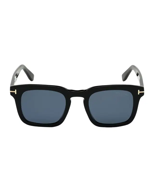 TOM FORD Men 's Dax Square Acetate Sunglasses