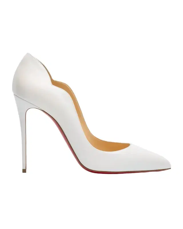 Christian Louboutin 100mm Hot Chick Patent High-Heel Pumps