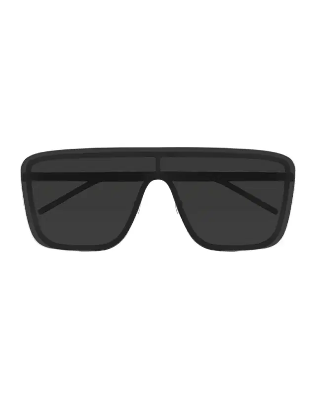 Saint Laurent Unisex Mask Metal Shield Sunglasses