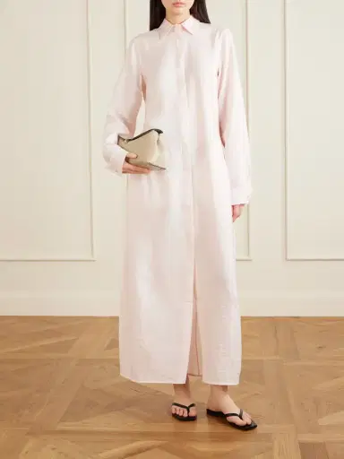 TOTEME Parachute Silk-blend Maxi Dress | Thumbnail 2