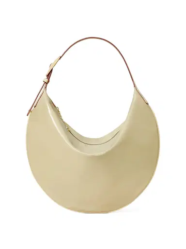 Tory Burch Women's Balloon Patent Leather Shoulder Bag - Palo Santo | Thumbnail 1 Tory Burch Women's Balloon Patent Leather Shoulder Bag - Palo Santo | Thumbnail 1