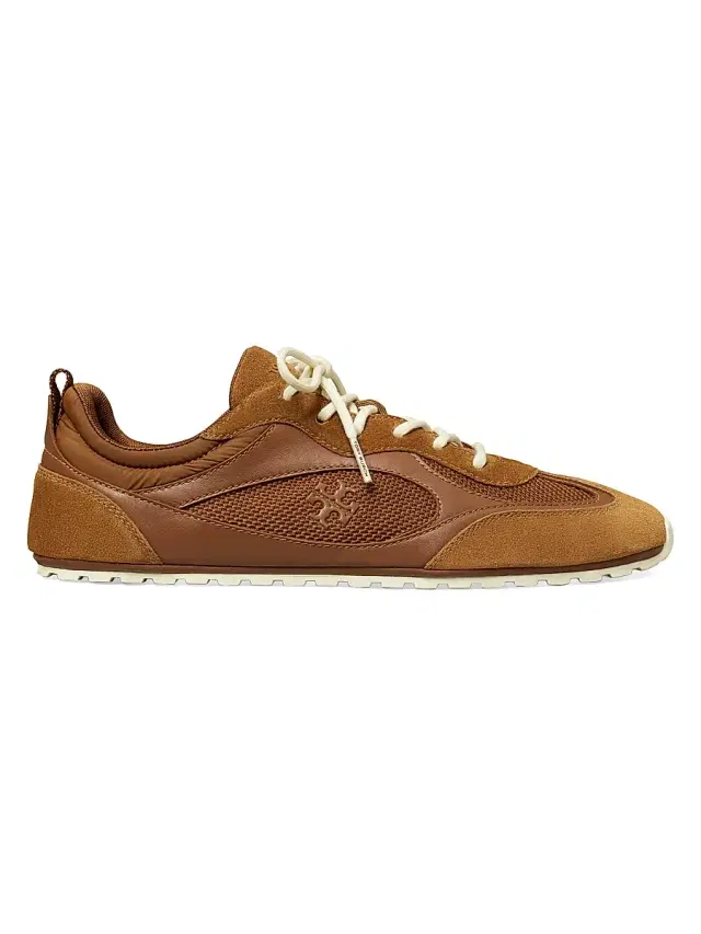 Women's Field Leather Sneakers - Cognac Brown