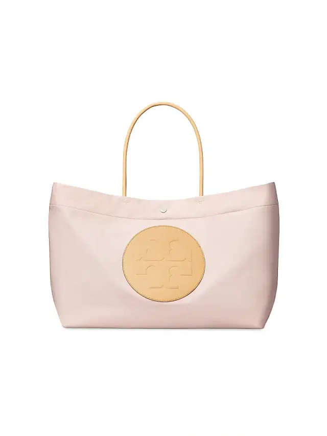 Tory Burch Women's Ella Logo Reversible Tote Bag - Rose Mist