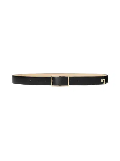 Tory Burch Women's Roller Buckle Leather Belt | Thumbnail 1 Tory Burch Women's Roller Buckle Leather Belt | Thumbnail 1