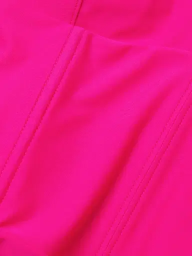 Ramy Brook Women's Mikayla Scalloped One-Piece Swimsuit - Perfect Pink - Size XL | Thumbnail 6