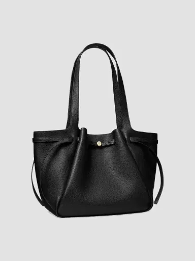 Tory Burch Women's Romy Pebbled Leather Tote Bag | Thumbnail 5 Tory Burch Women's Romy Pebbled Leather Tote Bag | Thumbnail 5