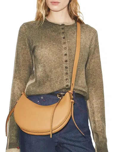 Tory Burch Women's Romy Half Moon Shoulder Bag | Thumbnail 2 Tory Burch Women's Romy Half Moon Shoulder Bag | Thumbnail 2