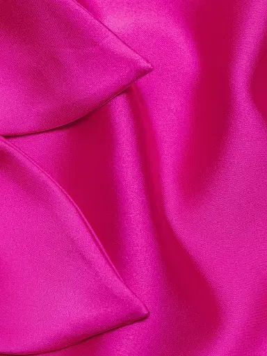 Ramy Brook Women's Orion Bow Minidress - Fiesta Pink - Size 16 | Thumbnail 7