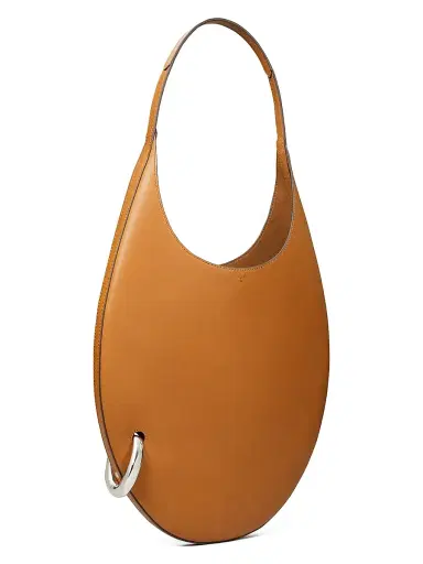 Tory Burch Women's Pierced Leather Shoulder Bag | Thumbnail 4 Tory Burch Women's Pierced Leather Shoulder Bag | Thumbnail 4