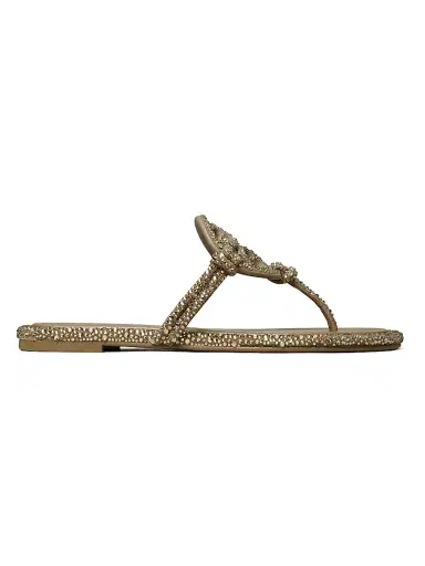 Tory Burch Women's Miller Knotted Flip-Flop Sandals | Thumbnail 1 Tory Burch Women's Miller Knotted Flip-Flop Sandals | Thumbnail 1