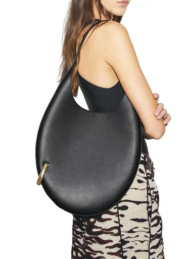 Tory Burch Women's Pierced Leather Shoulder Bag | Thumbnail 2 Tory Burch Women's Pierced Leather Shoulder Bag | Thumbnail 2
