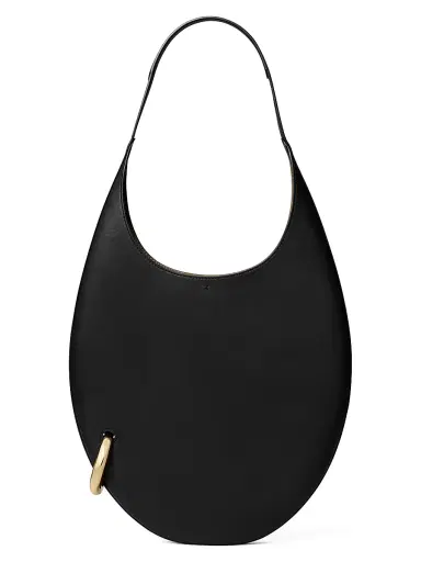 Tory Burch Women's Pierced Leather Shoulder Bag | Thumbnail 1 Tory Burch Women's Pierced Leather Shoulder Bag | Thumbnail 1