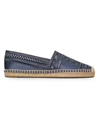 Tory Burch Women's Open-Weave Satin Espadrilles | Thumbnail 1 Tory Burch Women's Open-Weave Satin Espadrilles | Thumbnail 1