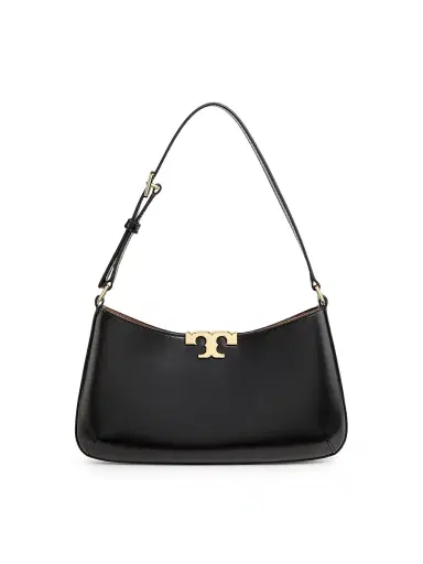 Tory Burch Women's Eleanor Logo-Detailed Leather Shoulder Bag | Thumbnail 1 Tory Burch Women's Eleanor Logo-Detailed Leather Shoulder Bag | Thumbnail 1