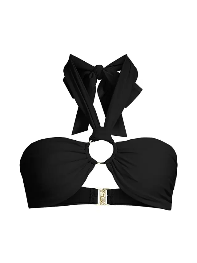 Ramy Brook Women's Marie Bikini Top - Black