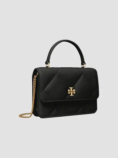 Tory Burch Women's Kira Diamond Leather Top Handle Wallet | Thumbnail 3 Tory Burch Women's Kira Diamond Leather Top Handle Wallet | Thumbnail 3