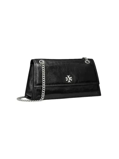 Tory Burch Women's Leather Shoulder Bag - Black | Thumbnail 4 Tory Burch Women's Leather Shoulder Bag - Black | Thumbnail 4