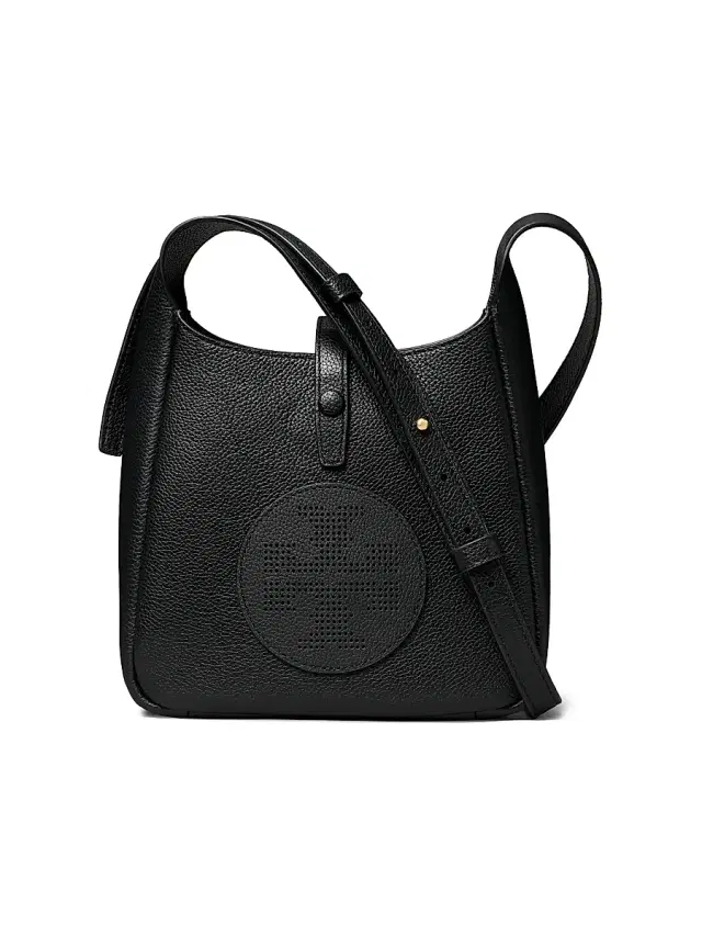Tory Burch Women's Miller Swing Leather Crossbody Bag - Black