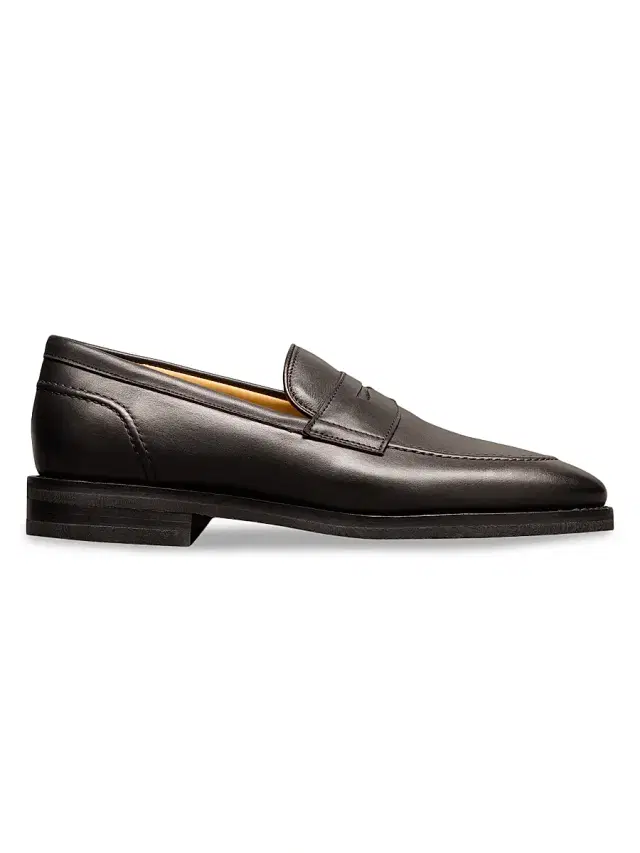 Men's Reserve Roman Leather Penny Loafers - Black