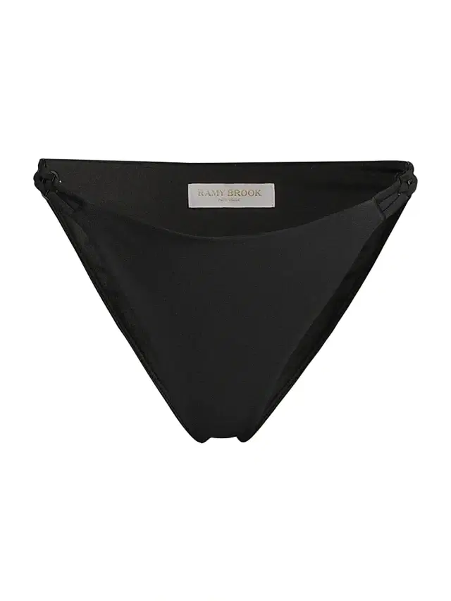 Ramy Brook Women's Elli Bikini Bottom - Black